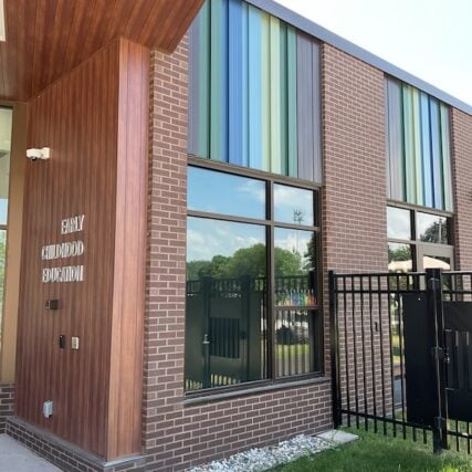 Entrance of Greater Midland Community Center