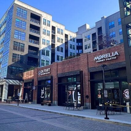 Boettcher Masonry project in downtown Raleigh NC