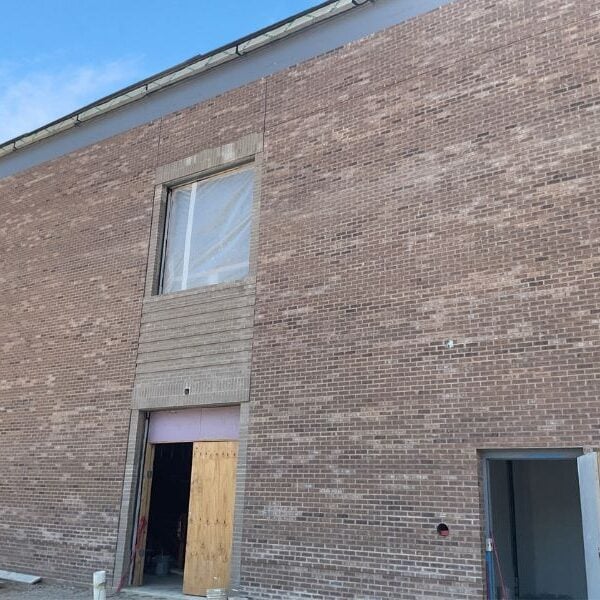 Grace Christian Schools Apex Campus masonry construction in Apex NC