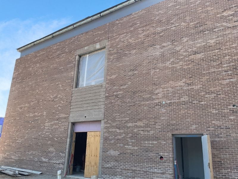 Grace Christian Schools Apex Campus masonry construction in Apex NC
