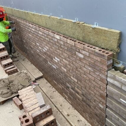 Boettcher Masonry commercial masonry project in Apex North Carolina